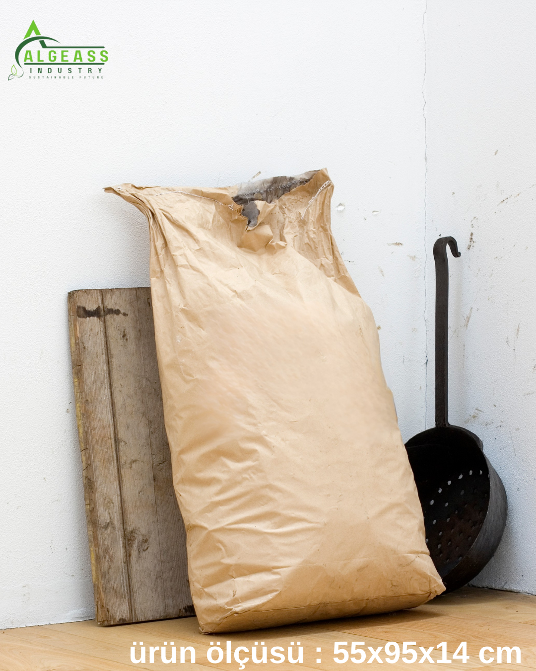 KRAFT - INDUSTRIAL BAG - 55X95X14 ( 50X1)